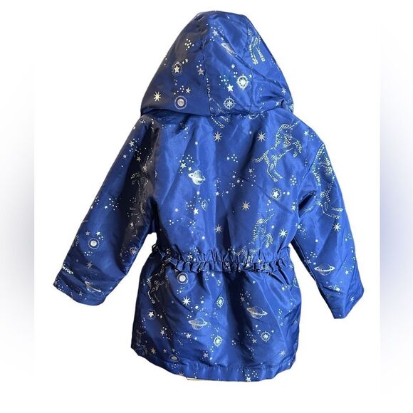 London Fog Girl’s Cinch Waist Coat (5) - Picture 3 of 9